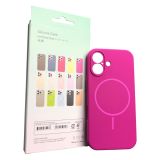 Чехол iPhone 17 Silicon BEATS with MagSafe №15 Sunset Purple