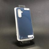 Чохол Samsung A56 Silicon Original FULL №14 Dark blue (4you)