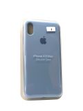Чохол iPhone XS Max Silicon Case original FULL №5 powder blue (4you)