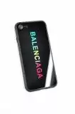 Чохол iPhone 7/8 Silicon Glass BALENCIAGA black