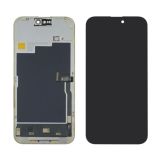 LCD iPhone 15 Pro Max з чорним тачскрином + дисплейна рамка 120Hz (без помилки) DD-OLED (M) 