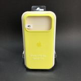 Чохол iPhone 17ProMax Silicon Case original FULL №43 canary (4you)