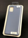 Чохол Samsung A31/A315 Silicon Original FULL №12 Charcoal grey (4you) 