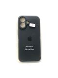 Чохол iPhone 17 Silicon Case original FULL Camera №15 marengo (4you)