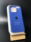 Чехол iPhone 16Pro Silicon Case original FULL №59 denim (4you) "Акционная цена"