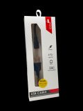 Usb-cable Micro USB 4you Dnister black (2.4A, Silicon Perfect) - Универсальная упаковка