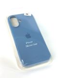 Чохол iPhone 16Plus Silicon Case original FULL №24 new blue (4you)