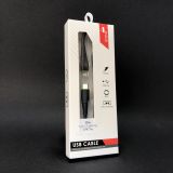 Cable Type-C/Lightning 4you Elbe PD 20W (silicon) Black (від10шт - 10%)