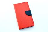 Чехол-книжка 4you Fancy 4,5"-4,8" red/dark blue универсальная  "Акционная цена"