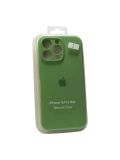 Чехол iPhone 16ProMax Silicon Case original FULL Camera №1 green (4you)