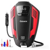 Автомобільний компресор GEMIX Model E 120W Black/red