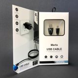 Usb-cable Micro USB 4you Merla (2A, silicon, чорний, преміум упаковка) 