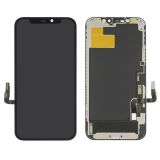 LCD iPhone 12 / 12 Pro з чорним тачскрином + дисплейна рамка ORIGINAL (переклеєне скло) (M) 
