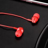 Гарнитура HOCO M14 (микрофон,круглый шнур) Red