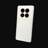 Чехол Xiaomi Redmi Note 14Pro(4G) Silicon Soft Silky №32 White (4you) "Акционная цена"