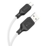 Usb-cable Micro USB HOCO X90 2A 1m (круглый) White