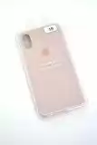 Чохол iPhone X/XS Silicon Case original FULL №19 pink sand (4you)