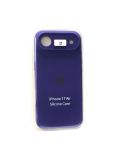 Чохол iPhone 17air Silicon Case original FULL Camera №37 ultra violet (4you)