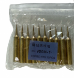 Жало паяльника Premium Conte NTS NO.900M-T- пряме золотисте 1 шт. (W)