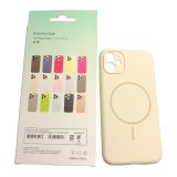 Чохол iPhone 11 Silicon BEATS with MagSafe №5 Milk