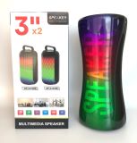 Портативна колонка SP-335201 black (світломузика, 27 см) (від 5шт - 5%)