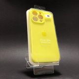 Чехол iPhone 13Pro Silicon Case original FULL Camera №40 Lemon (4you)