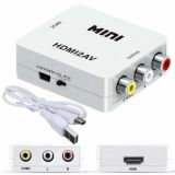 Конвертер HDMI на AV роздільну здатність 1080p White