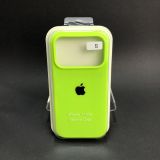 Чохол iPhone 17Pro Silicon Case original FULL №53 neon green (4you)