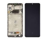 LCD Samsung A32/A325 (2021) з чорним тачскрином + корпусна рамка 6,36` OLED (M)