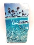 Чехол-книжка 4you Art Print 3.5"-4.0" Live it универсальная - Акционная Цена!