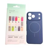 Чехол iPhone 17ProMax Silicon BEATS with MagSafe №9 Amethyst