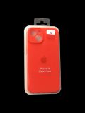 Чохол iPhone 14 Silicon Case original FULL Camera № 13 pumpkin ( 4you )