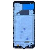 LCD Samsung M22/M225 Galaxy із чорним тачскрином + дисплейна рамка OLED (Х) 5001093BF