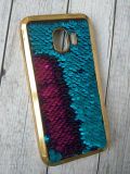 Чохол Xiaomi Mi 6x / A2 Silicon Remax Reversible Shine Case blue / pink "Акційна ціна"