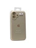 Чохол iPhone 17 Silicon Case original FULL Camera №11 antique white (4you)