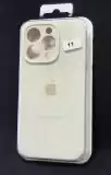 Чохол iPhone 15Pro Silicon Case original FULL Camera №11 antique white (4you)