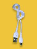 Usb-cable Micro USB 4you Skina ( 2.1A, TPE, білий ) ( тех.пак )