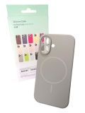 Чохол iPhone 14Pro Silicon BEATS with MagSafe №14 Space gray