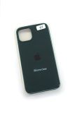 Чехол iPhone 15Pro Silicon Case original FULL №67 moss green (4you)