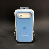 Чехол iPhone 17Air Silicon Case original FULL №60 sea blue (4you) "Акционная цена"