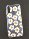 Чехол Samsung A40/A405 (2019) Silicon Juicy Print (Ромашка) "Акционная цена"