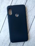 Чехол Xiaomi Redmi Note 5APrime Silicon Smitt black "Акционная Цена"
