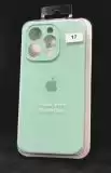 Чохол iPhone 14Pro Silicon Case original FULL Camera №17 spring mint (4you)