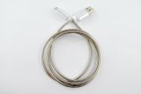 Usb-cable Micro USB 4you Bagmati ( 2000mah, метал, сталевий ) 