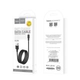 Usb-cable Micro USB HOCO X29 Superrior 2.4A 1m (круглий) Black