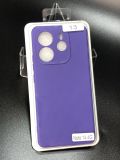 Чохол Xiaomi Redmi Note 14(4G) 164mm Europe version Silicon Original FULL №13 Violet (4you)
