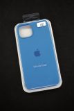 Чехол iPhone 14 Silicon Case original FULL №42 capri blue (4you) "Акционная цена"