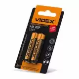 Батарейка Videx R03P AAA сольова (2 на блістері, 48 в упак.)