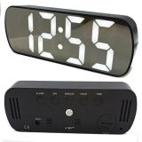 Настільний годинник VST-895Y-6 (біле підсвічування, від мережі) Black