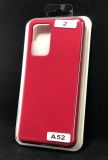Чехол Samsung A52 Silicon Original FULL №2 Rose red (4you)
